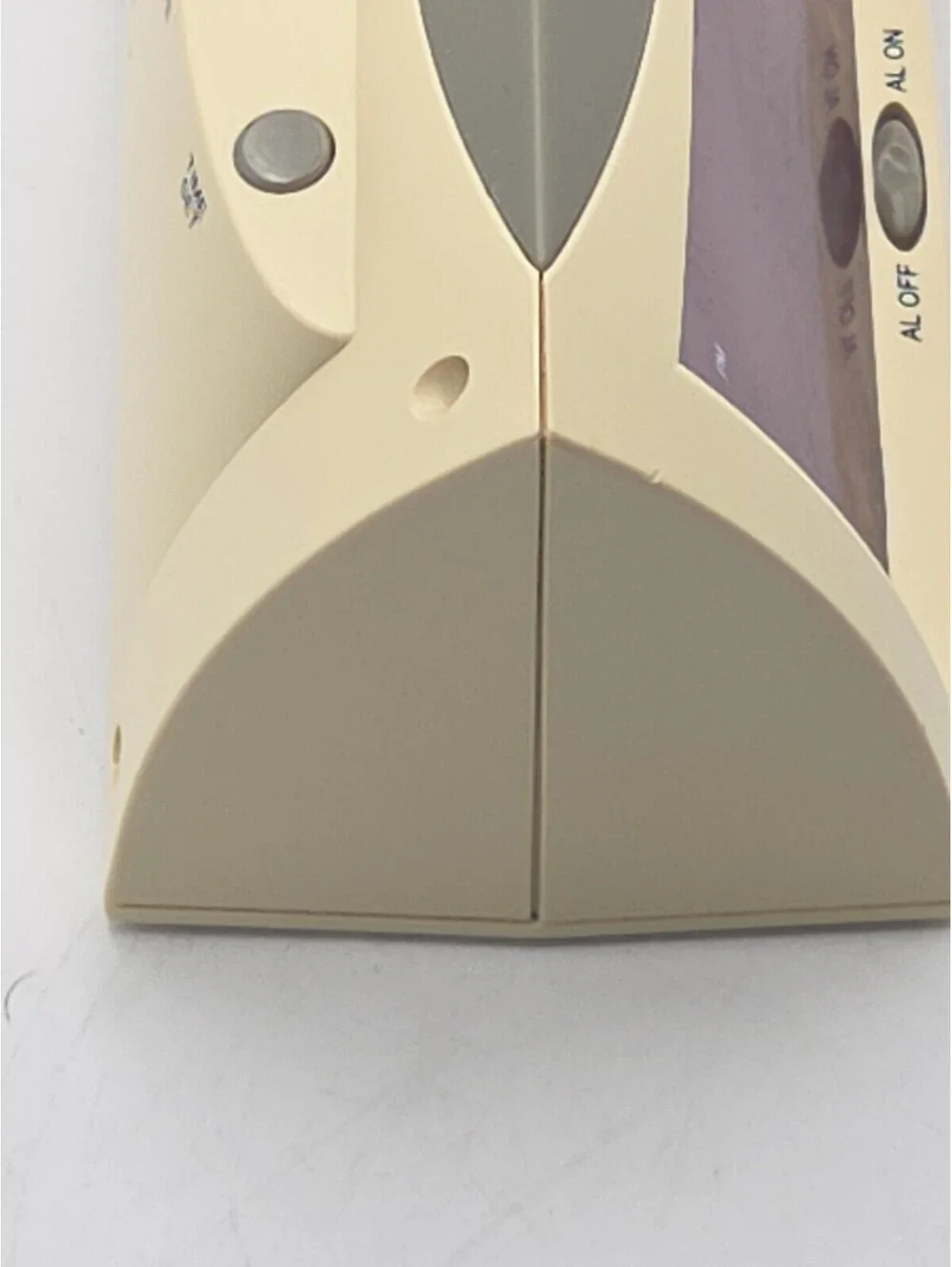 Advance White Digital Y2K Alarm Clock 80s 90s Large Red LED Tested Working 4023